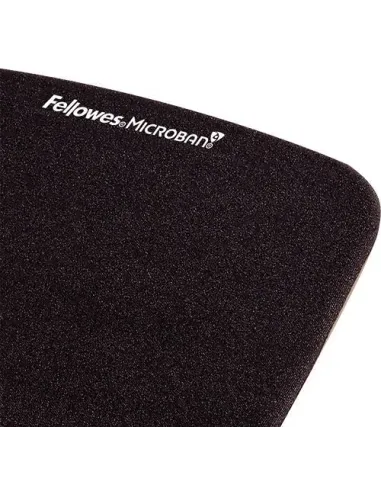 Fellowes 9252003 Alfombrilla con Reposamuñecas Negra