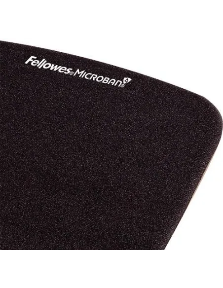 Fellowes 9252003 Alfombrilla con Reposamuñecas Negra