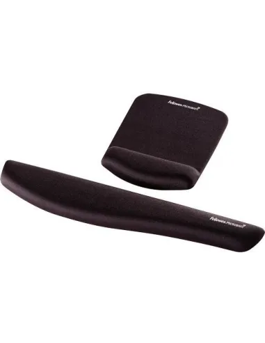 Fellowes 9252003 Alfombrilla con Reposamuñecas Negra