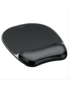 Fellowes Gel Crystals Alfombrilla de Ratón con Reposamuñecas Negra-1321882