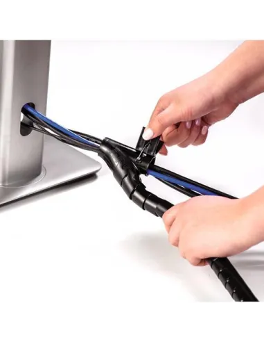 Fellowes CableZip 99439 Organizador de Cables Pasacables Negro