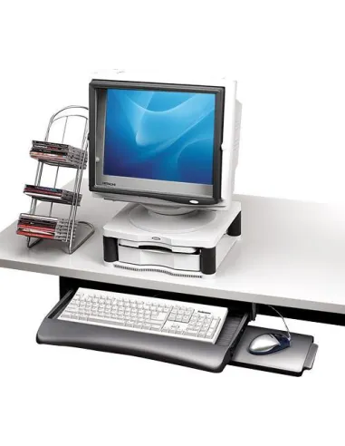 Fellowes 93804 Bandeja para Teclado y Ratón Grafito