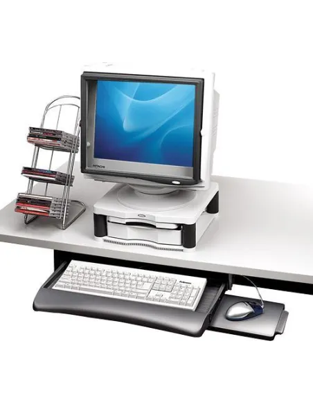 Fellowes 93804 Bandeja para Teclado y Ratón Grafito