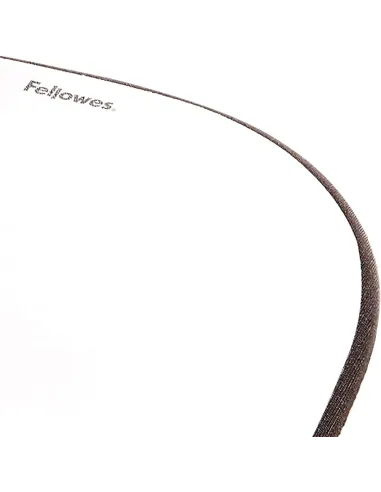Fellowes Memory Alfombrilla Reposamuñecas Negra/Plata