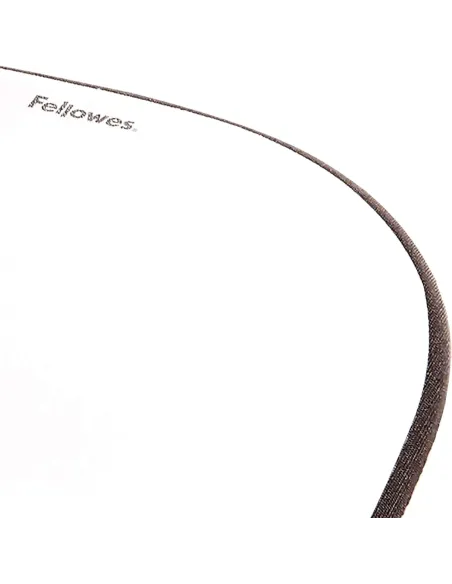 Fellowes Memory Alfombrilla Reposamuñecas Negra/Plata