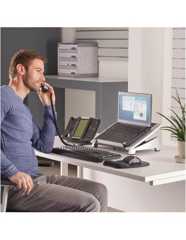 Fellowes 8032001 Soporte para Portátil hasta 17" Negro/Gris