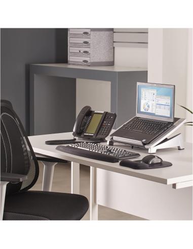 Fellowes 8032001 Soporte para Portátil hasta 17" Negro/Gris