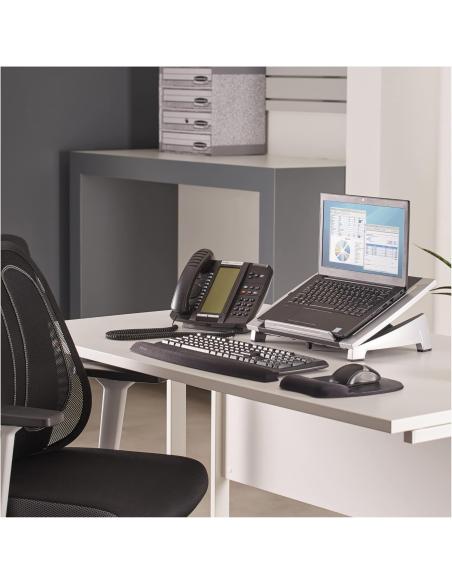 Fellowes 8032001 Soporte para Portátil hasta 17" Negro/Gris