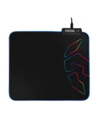 Krom Alfombrilla Gaming KNOUT RGB