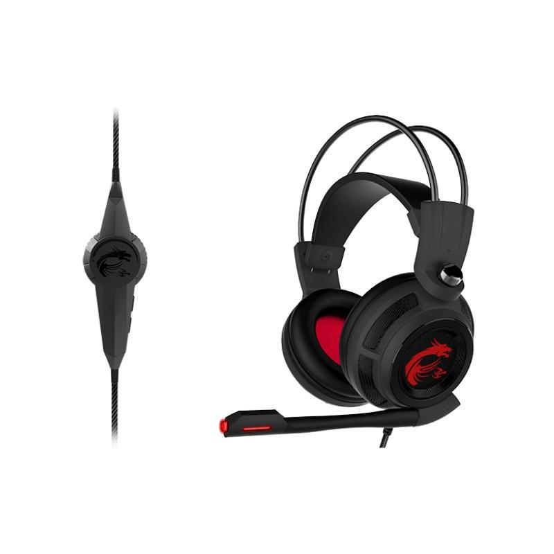 MSI DS502 Auriculares Gaming 7.1 Negros