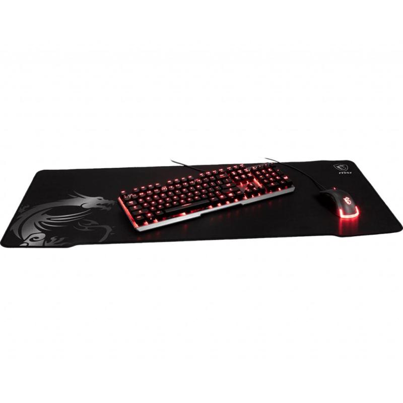 MSI Agility GD70 Alfombrilla Gaming Negra