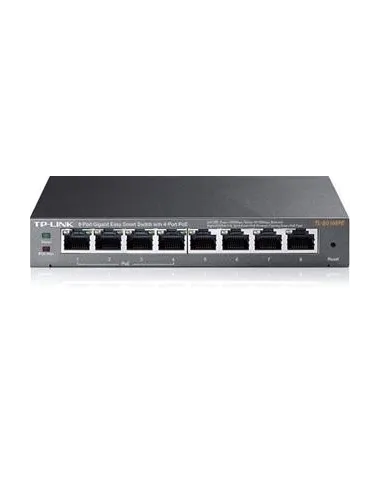 TP-Link TL-SG108PE Switch Easy Smart 8 Puertos Gigabit con 4 Puertos PoE