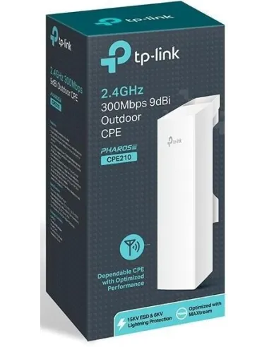 TP-Link CPE210 Punto de Acceso Exterior Wifi 300Mbps