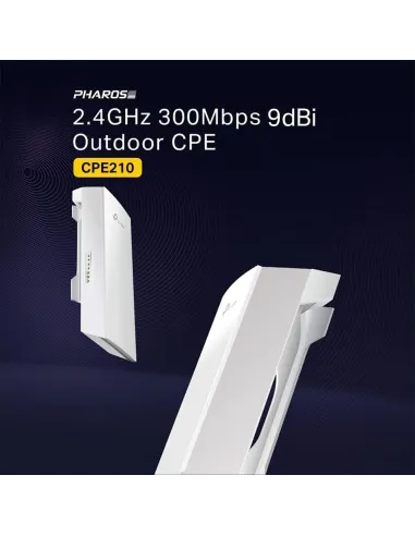 TP-Link CPE210 Punto de Acceso Exterior Wifi 300Mbps
