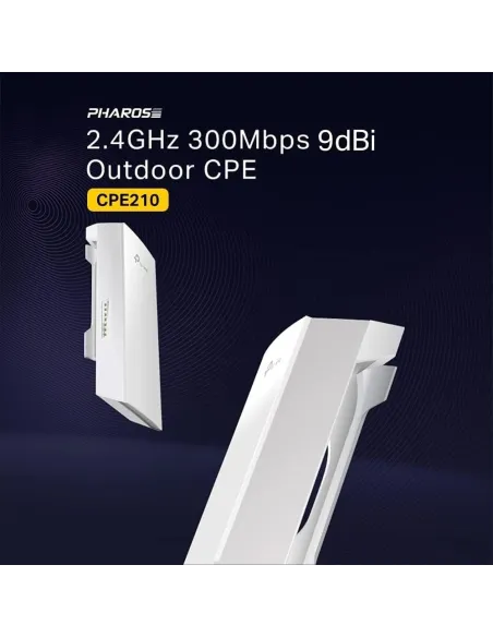 TP-Link CPE210 Punto de Acceso Exterior Wifi 300Mbps