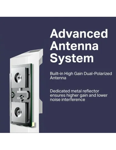 TP-Link CPE210 Punto de Acceso Exterior Wifi 300Mbps