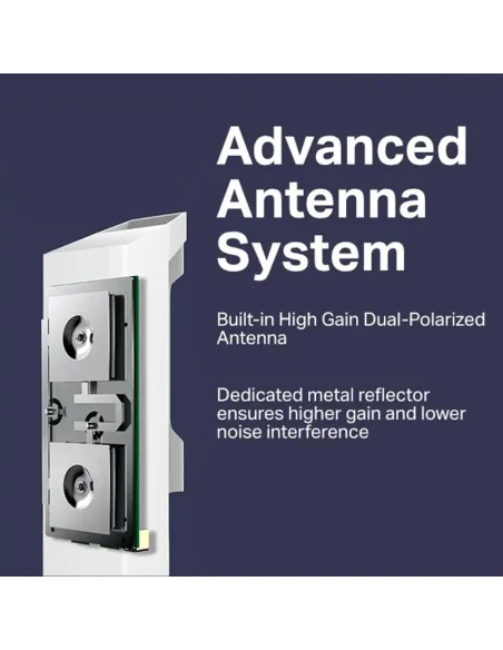 TP-Link CPE210 Punto de Acceso Exterior Wifi 300Mbps