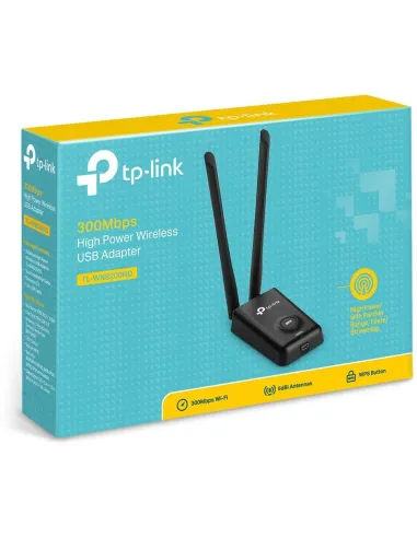 TP-Link TL-WN8200N Adaptador Inalámbrico USB WiFi 4 Banda Única Negro