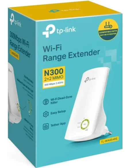 TP-Link TL-WA854RE Repetidor WiFi/Amplificador 300Mbps Wifi 4