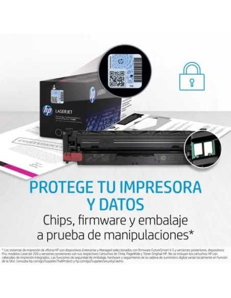 HP LaserJet Tóner 203X Original de Alta Capacidad Magenta