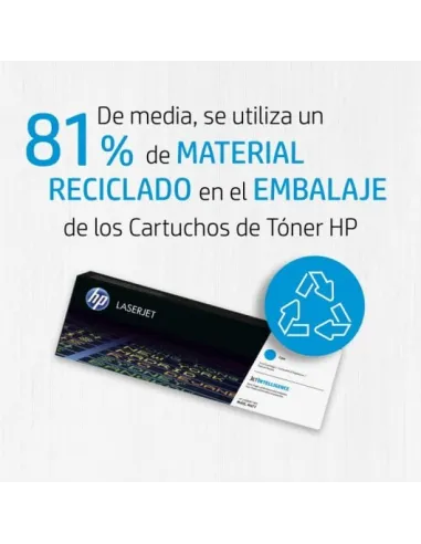 HP LaserJet Tóner 203X Original de Alta Capacidad Amarillo