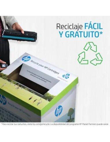 HP LaserJet Tóner 203X Original de Alta Capacidad Amarillo
