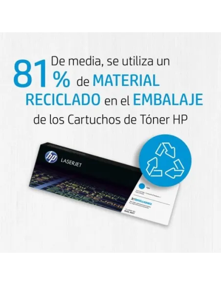 HP LaserJet Tóner 203X Original de Alta Capacidad Cian