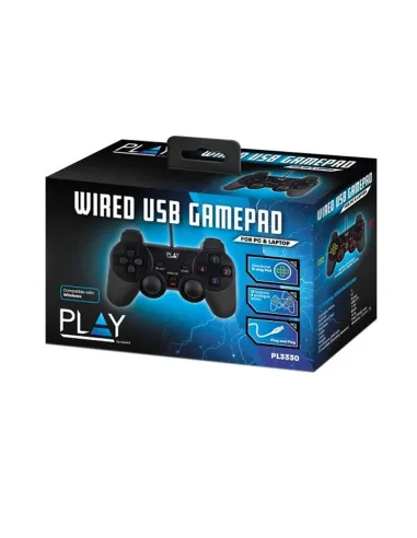 Ewent PL3330 Gamepad USB Negro