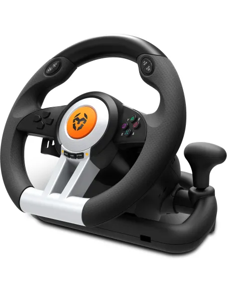 Krom K-Wheel Volante + Pedales Multiplataforma