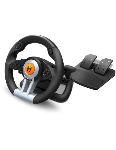 Krom K-Wheel Volante + Pedales Multiplataforma