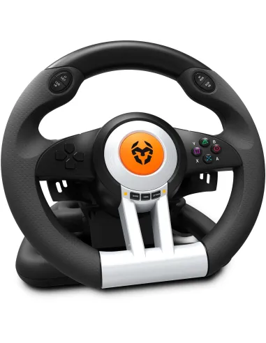 Krom K-Wheel Volante + Pedales Multiplataforma