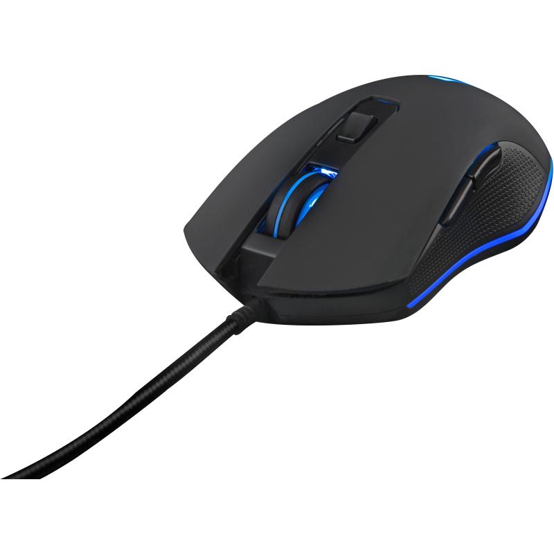 G-LAB KULT HELIUM Ratón Gaming 2400 DPI Negro