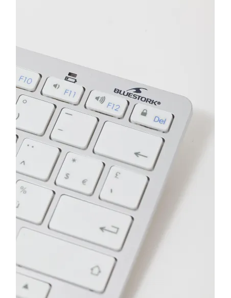 Bluestork BS-KB-MICRO/BT/SP Teclado Inalámbrico Blanco