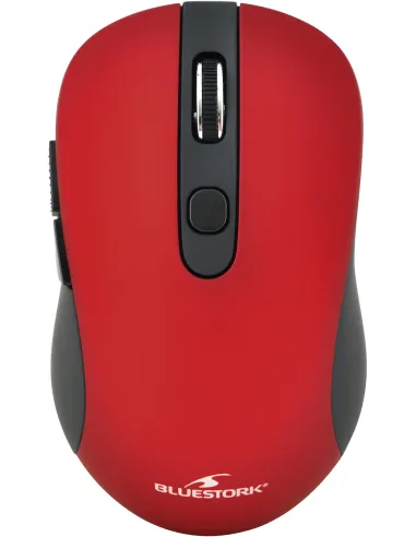 Bluestork M-WL-OFF60 Ratón Inalámbrico 1600 DPI Rojo