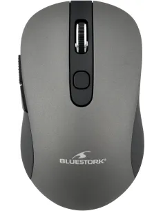 Bluestork M-WL-OFF60 Ratón Inalámbrico 1600 DPI Gris