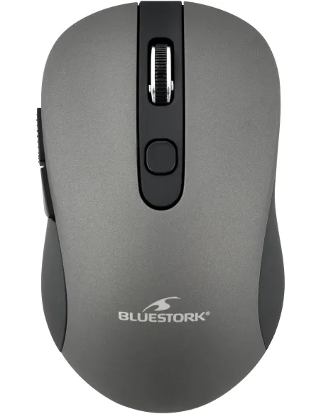 Bluestork M-WL-OFF60 Ratón Inalámbrico 1600 DPI Gris