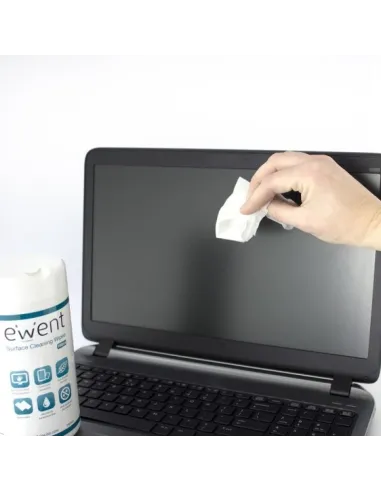 Ewent EW5612 Toallitas de Limpieza para Superficies 100 Unidades