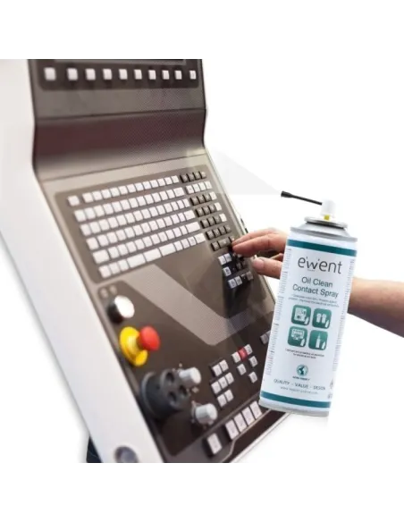 Ewent EW5615 Pulverizador a Base de Aceite para Limpieza de Contactos Eléctricos 200ml