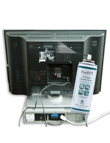 Ewent EW5615 Pulverizador a Base de Aceite para Limpieza de Contactos Eléctricos 200ml
