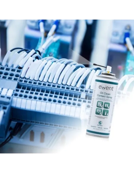 Ewent EW5615 Pulverizador a Base de Aceite para Limpieza de Contactos Eléctricos 200ml