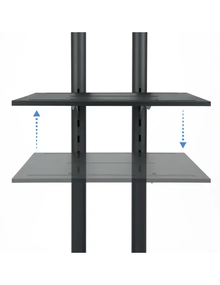 TooQ FS1470M-B Soporte de Suelo Con Ruedas Monitor/TV 37 - 70" Máx. 50Kg