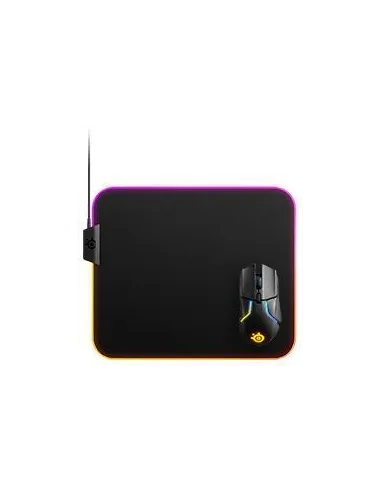 SteelSeries QcK Prism Cloth Medium Alfombrilla Gaming Negro