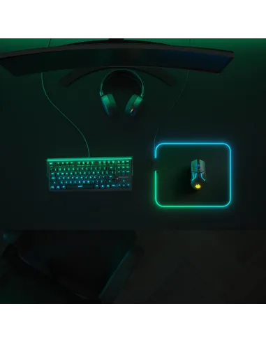 SteelSeries QcK Prism Cloth Medium Alfombrilla Gaming Negro