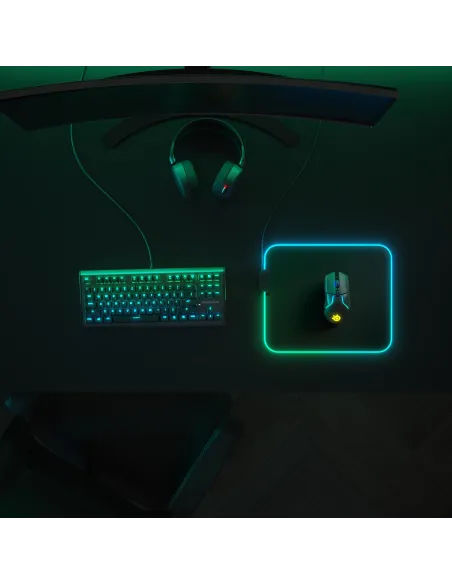 SteelSeries QcK Prism Cloth Medium Alfombrilla Gaming Negro