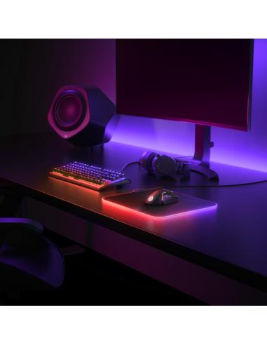 SteelSeries QcK Prism Cloth Medium Alfombrilla Gaming Negro