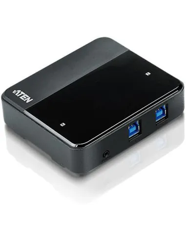 Aten US234-AT Switch USB 3.2 Gen1 de 2 x 4 puertos Negro