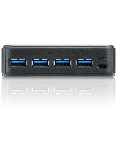 Aten US234-AT Switch USB 3.2 Gen1 de 2 x 4 puertos Negro