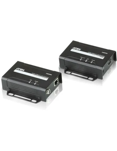 Aten VE801-AT-G Extensor HDMI por RJ-45 4K UHD 70M Negro