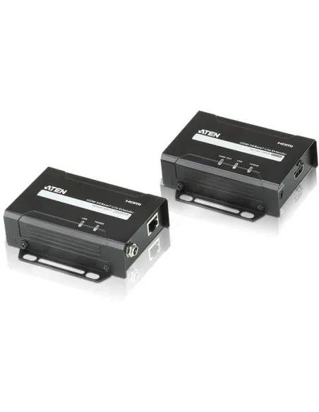 Aten VE801-AT-G Extensor HDMI por RJ-45 4K UHD 70M Negro