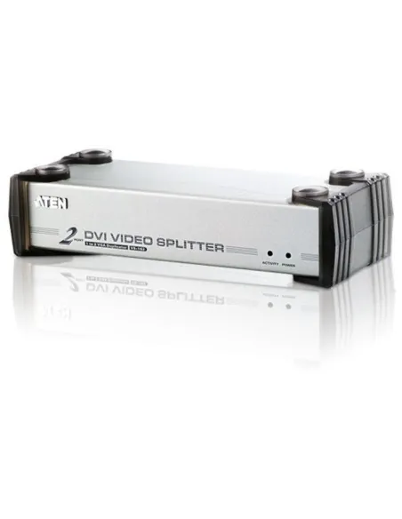 Aten VS162-AT-G Splitter 2 Puertos DVI Plata